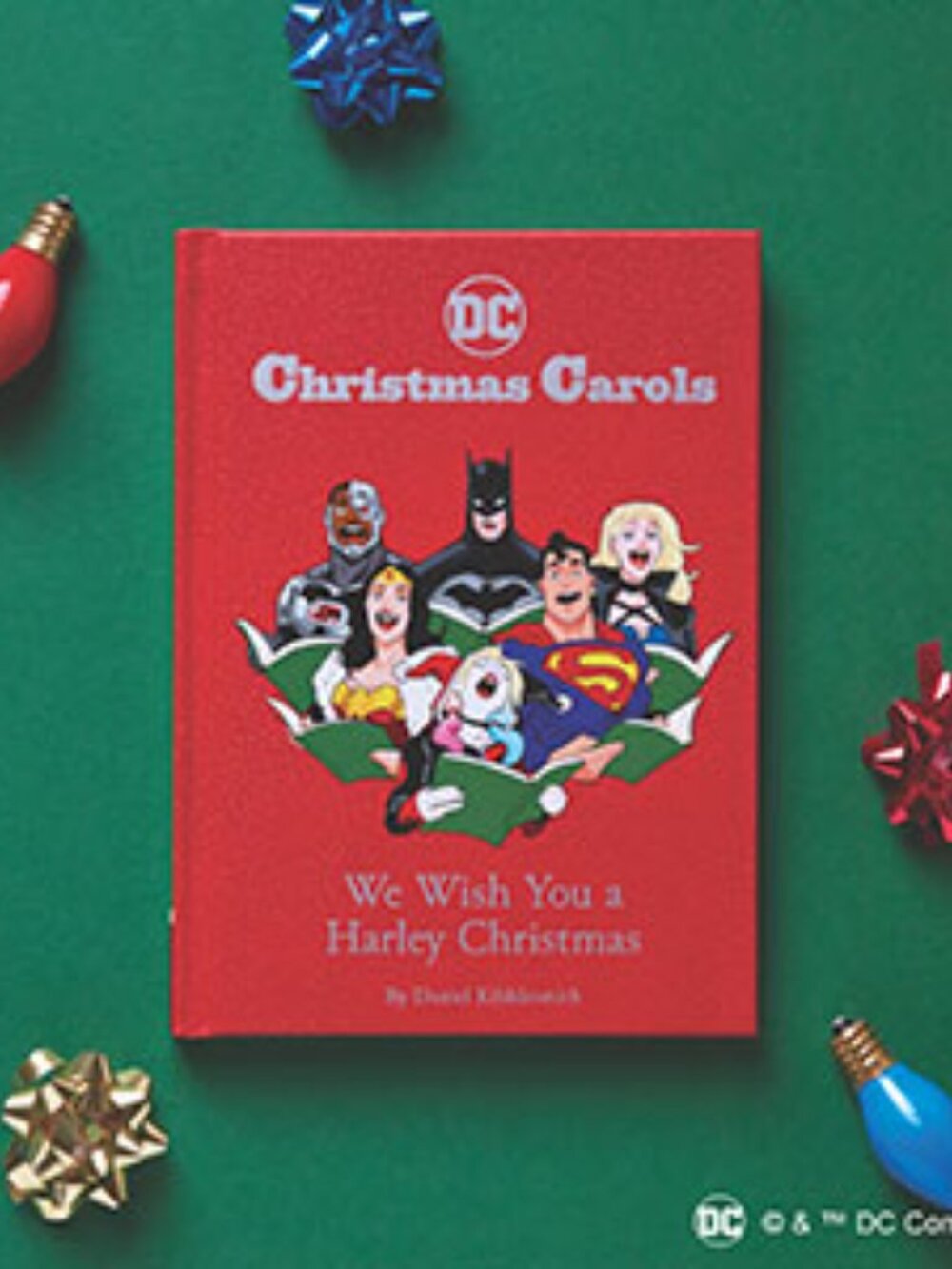 DC: CHRISTMAS CAROLS - WE WISH YOU A HARLEY CHRISTMAS HC BOOK BY CB